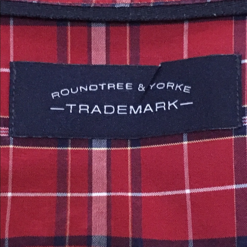 EUC ROUNDTREE and YORKE  men’s button down - Picture 3 of 7